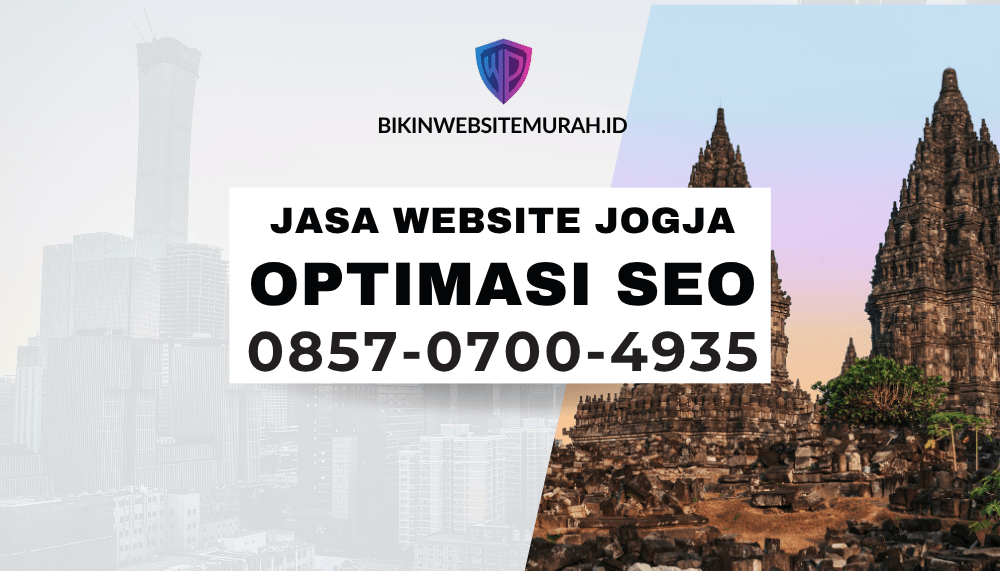 Jasa pembuatan website jogja